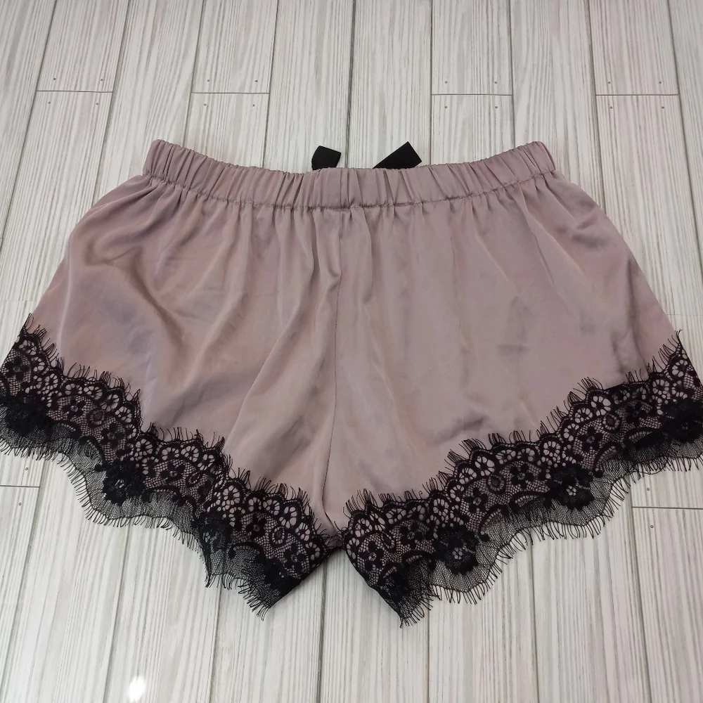 Whimsy Goth Sleep Lace Shorts